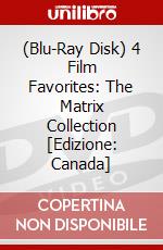 (Blu-Ray Disk) 4 Film Favorites: The Matrix Collection [Edizione: Canada] brd