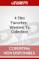 4 Film Favorites: Western Tv Collection dvd
