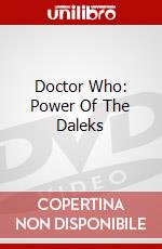 Doctor Who: Power Of The Daleks dvd
