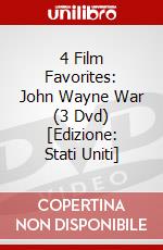 4 Film Favorites: John Wayne War (3 Dvd) [Edizione: Stati Uniti] dvd