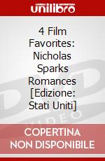 4 Film Favorites: Nicholas Sparks Romances [Edizione: Stati Uniti] dvd