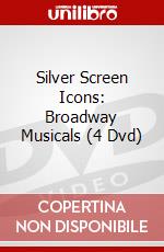 Silver Screen Icons: Broadway Musicals (4 Dvd) dvd
