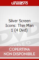 Silver Screen Icons: Thin Man 1 (4 Dvd) dvd