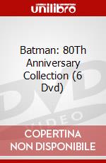 Batman: 80Th Anniversary Collection (6 Dvd) dvd