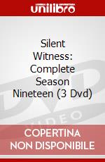 Silent Witness: Complete Season Nineteen (3 Dvd) dvd