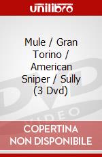 Mule / Gran Torino / American Sniper / Sully (3 Dvd) dvd