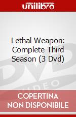 Lethal Weapon: Complete Third Season (3 Dvd) dvd