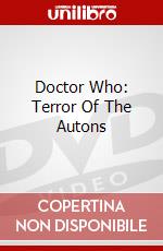 Doctor Who: Terror Of The Autons dvd