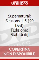 Supernatural: Seasons 1-5 (29 Dvd) [Edizione: Stati Uniti] dvd