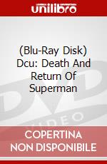(Blu-Ray Disk) Dcu: Death And Return Of Superman brd