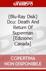 (Blu-Ray Disk) Dcu: Death And Return Of Superman [Edizione: Canada] brd