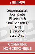 Supernatural: Complete Fifteenth & Final Season (5 Dvd) [Edizione: Stati Uniti] dvd