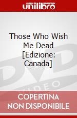 Those Who Wish Me Dead [Edizione: Canada] dvd
