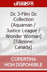 Dc 3-Film Dc Collection (Aquaman / Justice League / Wonder Woman) [Edizione: Canada] dvd