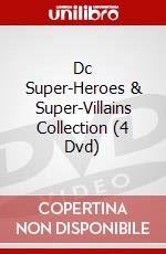 Dc Super-Heroes & Super-Villains Collection (4 Dvd) dvd