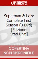 Superman & Lois: Complete First Season (3 Dvd) [Edizione: Stati Uniti] dvd