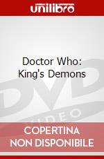 Doctor Who: King's Demons dvd