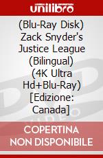 (Blu-Ray Disk) Zack Snyder's Justice League (Bilingual) (4K Ultra Hd+Blu-Ray) [Edizione: Canada] brd