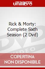 Rick & Morty: Complete Sixth Season (2 Dvd) dvd