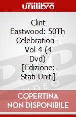 Clint Eastwood: 50Th Celebration - Vol 4 (4 Dvd) [Edizione: Stati Uniti] dvd