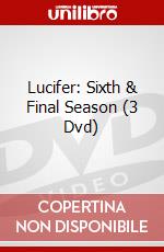 Lucifer: Sixth & Final Season (3 Dvd) dvd