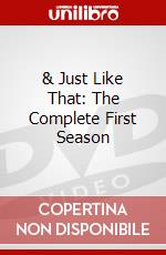 & Just Like That: The Complete First Season dvd
