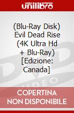 (Blu-Ray Disk) Evil Dead Rise (4K Ultra Hd + Blu-Ray) [Edizione: Canada] brd