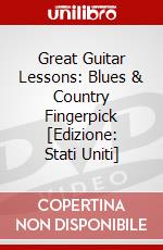 Great Guitar Lessons: Blues & Country Fingerpick [Edizione: Stati Uniti] dvd