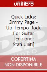 Quick Licks: Jimmy Page - Up Tempo Rock For Guitar [Edizione: Stati Uniti] dvd