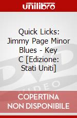 Quick Licks: Jimmy Page Minor Blues - Key C [Edizione: Stati Uniti] dvd