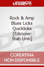 Rock & Amp Blues Licks Quicklicks [Edizione: Stati Uniti] dvd