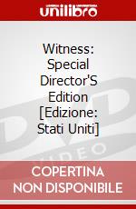 Witness: Special Director'S Edition [Edizione: Stati Uniti] dvd