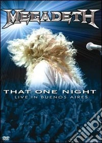 Megadeth. That One Night. Live In Buenos Aires dvd