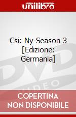 Csi: Ny-Season 3 [Edizione: Germania] dvd