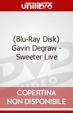 (Blu-Ray Disk) Gavin Degraw - Sweeter Live brd