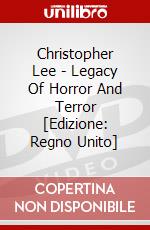 Christopher Lee - Legacy Of Horror And Terror [Edizione: Regno Unito] dvd