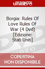 Borgia: Rules Of Love Rules Of War (4 Dvd) [Edizione: Stati Uniti] dvd