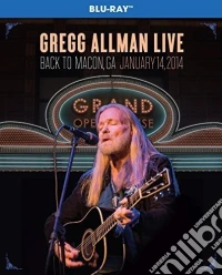 (Blu-Ray Disk) Gregg Allman - Gregg Allman Live: Back To Macon Ga brd