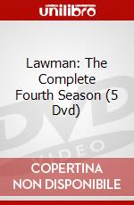 Lawman: The Complete Fourth Season (5 Dvd) dvd