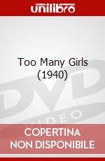 Too Many Girls (1940) dvd