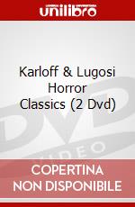 Karloff & Lugosi Horror Classics (2 Dvd) dvd