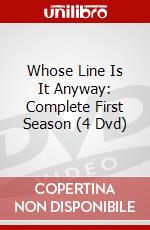 Whose Line Is It Anyway: Complete First Season (4 Dvd) dvd