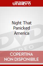 Night That Panicked America dvd