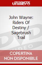 John Wayne: Riders Of Destiny / Sagebrush Trail dvd