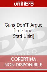 Guns Don'T Argue [Edizione: Stati Uniti] dvd