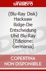(Blu-Ray Disk) Hacksaw Ridge-Die Entscheidung Uhd Blu-Ray [Edizione: Germania] brd