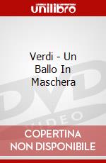Verdi - Un Ballo In Maschera dvd