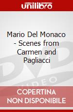 Mario Del Monaco - Scenes from Carmen and Pagliacci dvd
