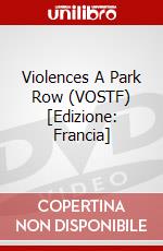 Violences A Park Row (VOSTF) [Edizione: Francia] dvd