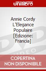 Annie Cordy L'Elegance Populaire [Edizione: Francia] dvd